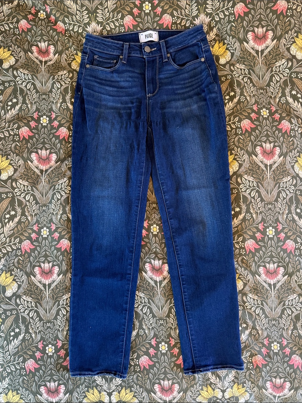 PAIGE Jacqueline Straight Ankle Jeans size 26